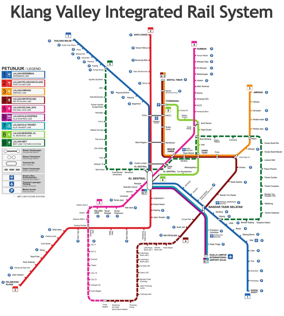 транзит мапата малезија