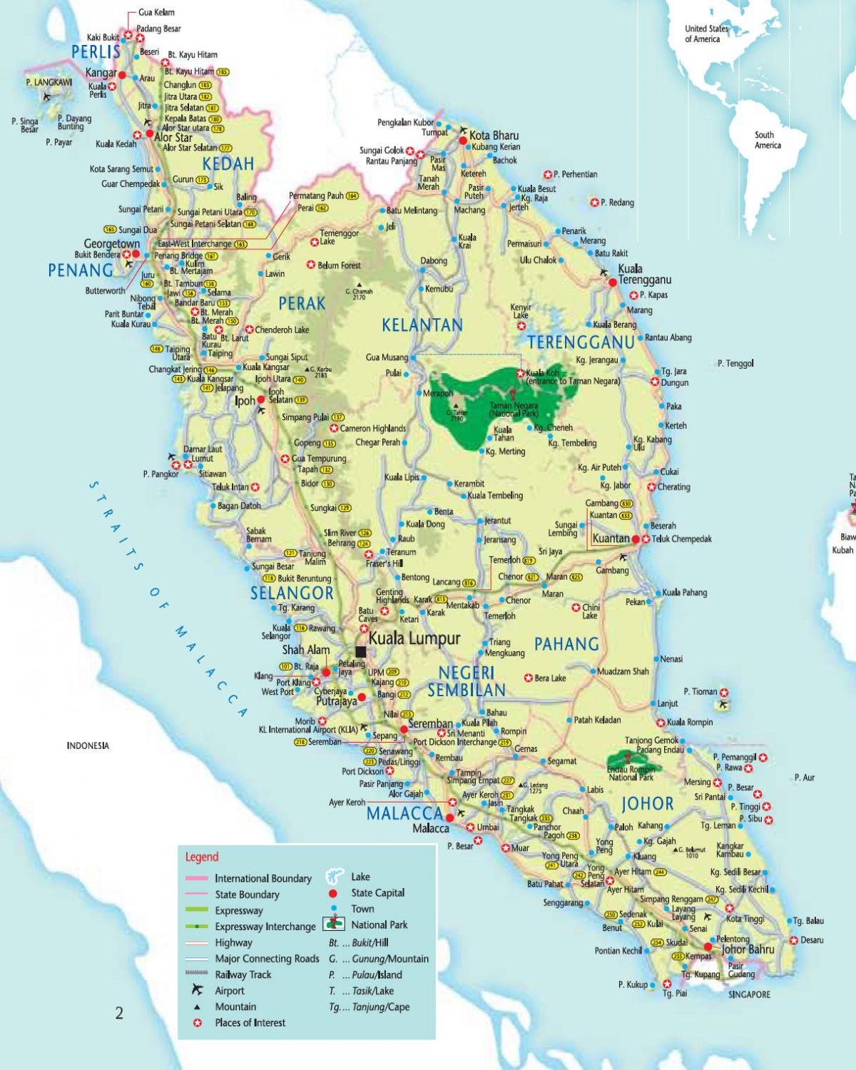 малезија kl мапа