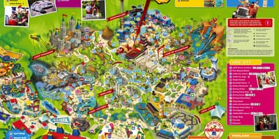 Карта на legoland малезија