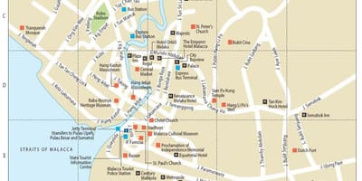 Мапата malacca малезија